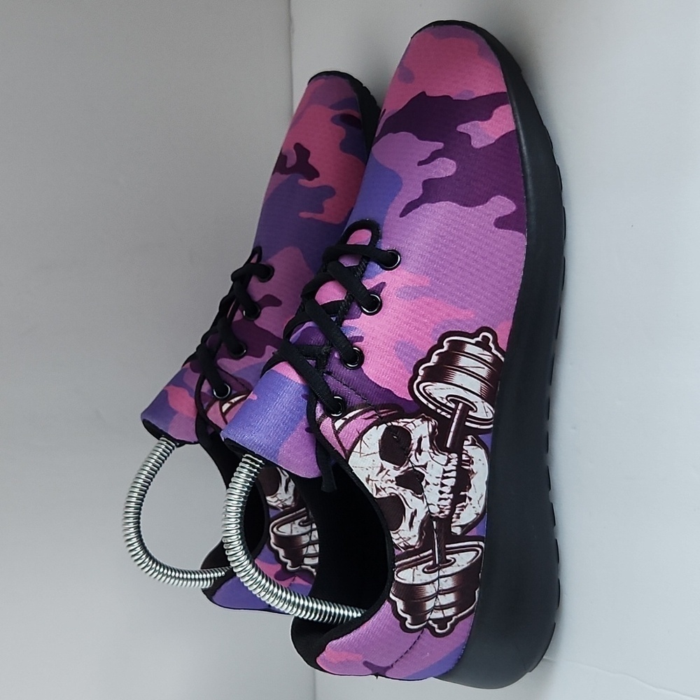 RAAD Dumbell skull camo shoes